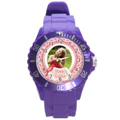 easter - Round Plastic Sport Watch (L)