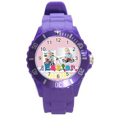 easter - Round Plastic Sport Watch (L)