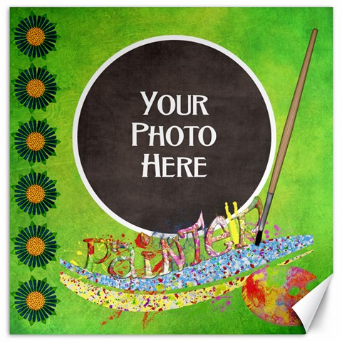 Artist 20x20 Canvas By Lisa Minor 19 x19.27  Canvas - 1