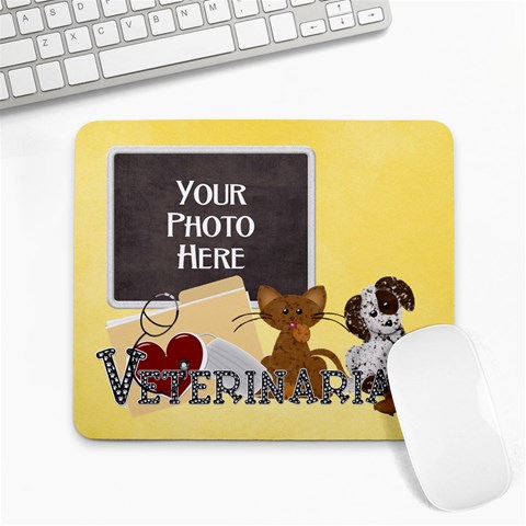 Veterinarian Mouse Pad By Lisa Minor Front