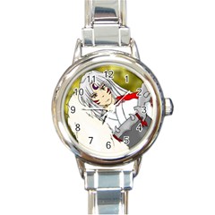 sessho lady watch - Round Italian Charm Watch