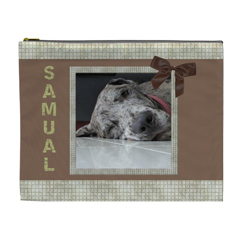 Choc Cosmetic Bag (xl) By Deborah Front
