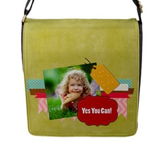 kids - Flap Closure Messenger Bag (L)