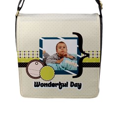 kids - Flap Closure Messenger Bag (L)