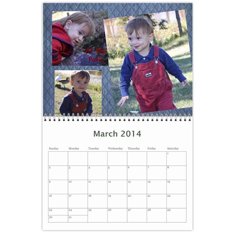 Calendar Lil Tiger2 By Tammy Gatten Mar 2014