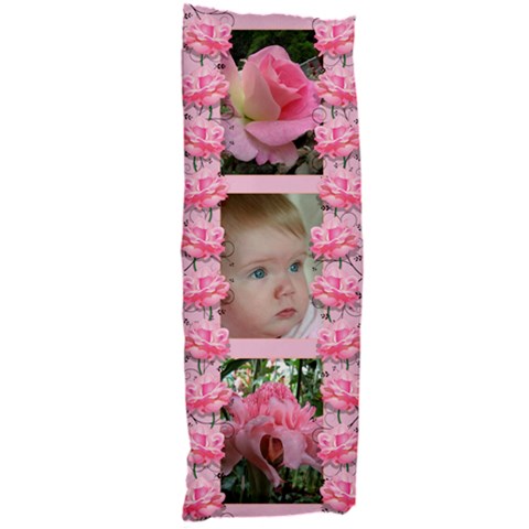 Floral Body Pillow Case Dakimakura (2 Sided) By Deborah Back