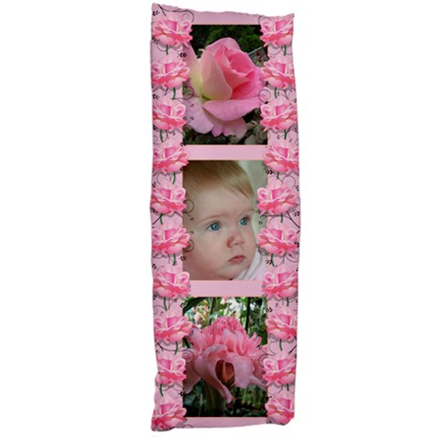 Floral Body Pillow Case (dakimakura) By Deborah Body Pillow Case