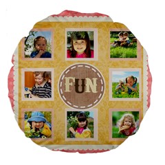 kids - Large 18 Premium Round Cushion kids - Large 18 Premium Round Cushion