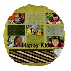 kids - Large 18  Premium Round Cushion 