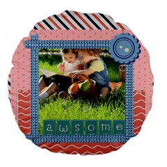 kids - Large 18  Premium Round Cushion 