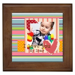 kids - Framed Tile