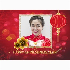 chinese new year - 5  x 7  Photo Cards