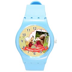 easter - Round Plastic Sport Watch (M)