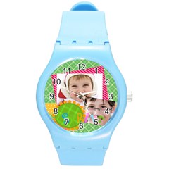 easter - Round Plastic Sport Watch (M)