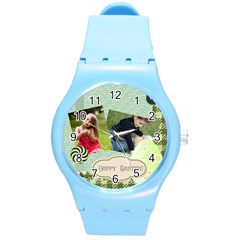 easter - Round Plastic Sport Watch (M)