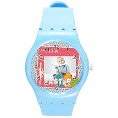 easter - Round Plastic Sport Watch (M)