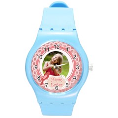 easter - Round Plastic Sport Watch (M)