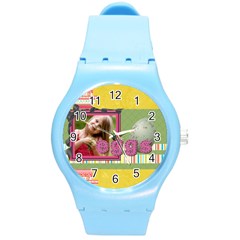 easter - Round Plastic Sport Watch (M)