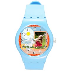 easter - Round Plastic Sport Watch (M)