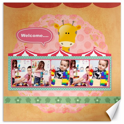 Kids By Kids 15.2 x15.41  Canvas - 1