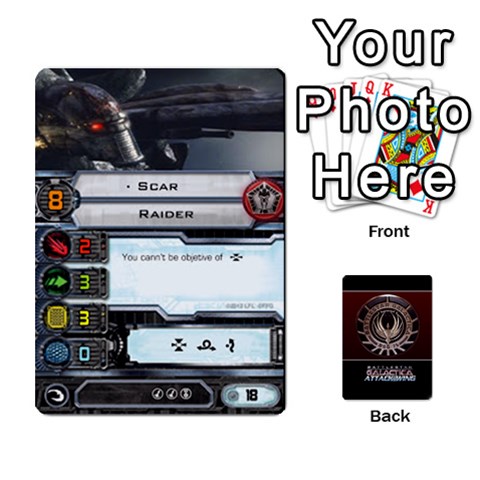 Bsg Attack Wing By Michael Front - Spade3
