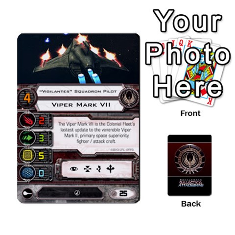 Bsg Attack Wing By Michael Front - Heart7