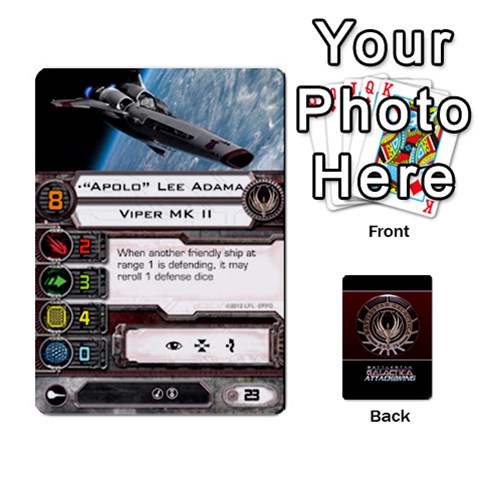 Bsg Attack Wing By Michael Front - Diamond3