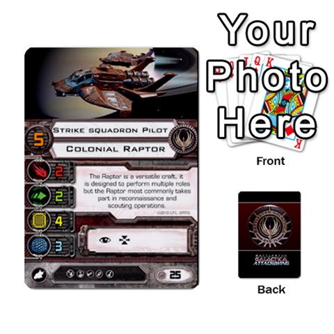 Bsg Attack Wing By Michael Front - Club10