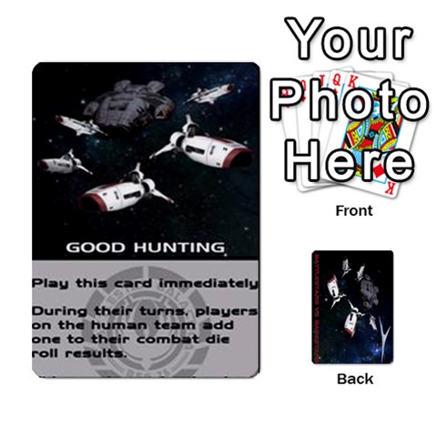 Jack Battlestars Vs Basestars Human Deck By Michael Front - HeartJ