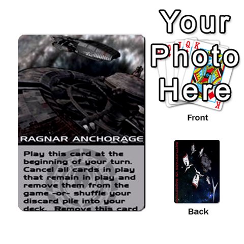 Ace Battlestars Vs Basestars Human Deck By Michael Front - DiamondA