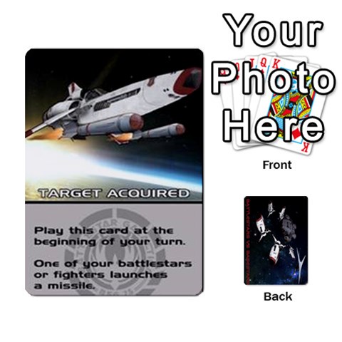Battlestars Vs Basestars Human Deck By Michael Front - Joker2