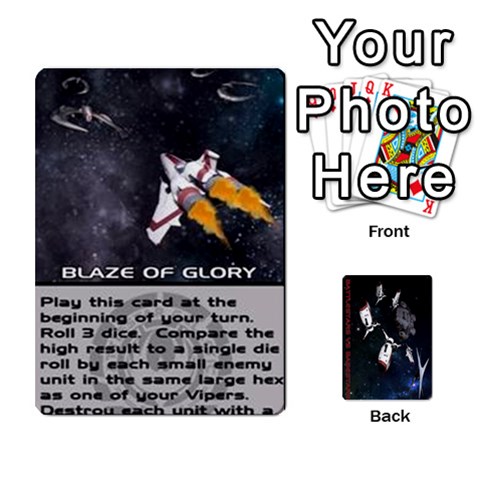 Battlestars Vs Basestars Human Deck By Michael Front - Spade10