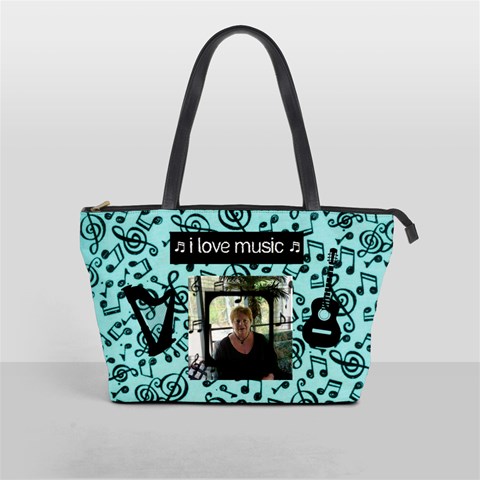 Music Shoulder Handbag By Joy Johns Front