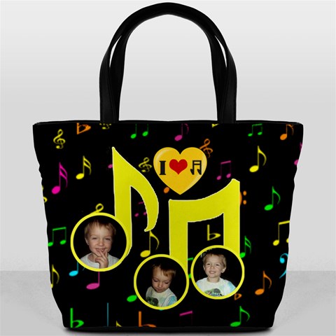 Music Bucket Bag #2 By Joy Johns Front