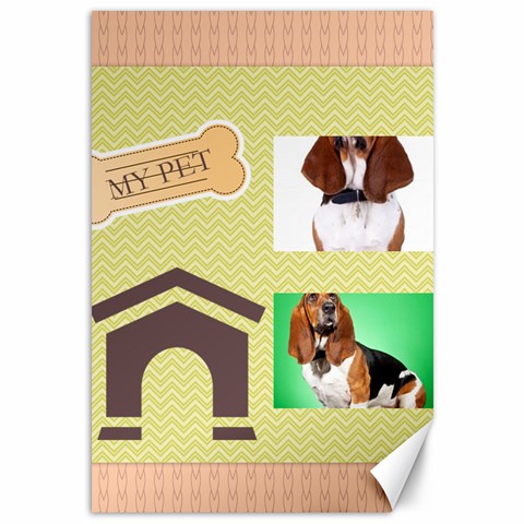 Pet By Pet 11.88 x17.36  Canvas - 6
