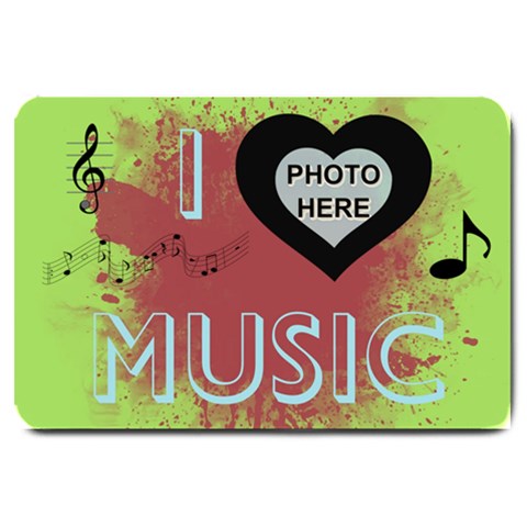 Music Large Door Mat #2 By Joy Johns 30 x20  Door Mat
