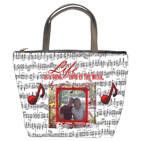 Music Bucket Bag #2 By Joy Johns Front
