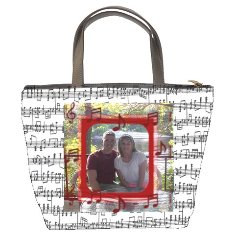 Music Bucket Bag #2 By Joy Johns Back