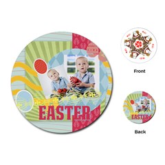 easter - Playing Cards Single Design (Round)