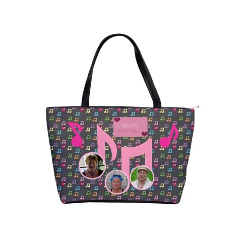 Music Shoulder Handbag #6 By Joy Johns Front