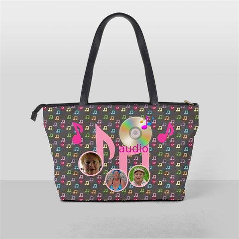 Music Shoulder Handbag #6 By Joy Johns Back