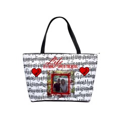 Music shoulder handbag #3 - Classic Shoulder Handbag