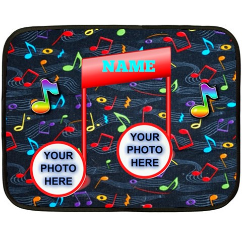 Mini Music Blanket By Joy Johns 35 x27  Blanket