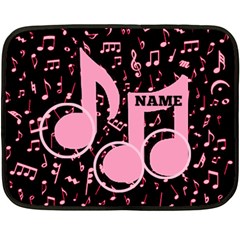 music mini blanket, 2sides - Two Sides Fleece Blanket (Mini)