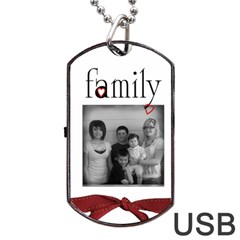 Family 2side USB - Dog Tag USB Flash (Two Sides)