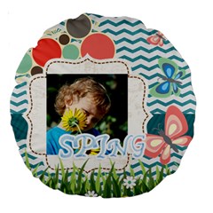 kids - Large 18  Premium Round Cushion 