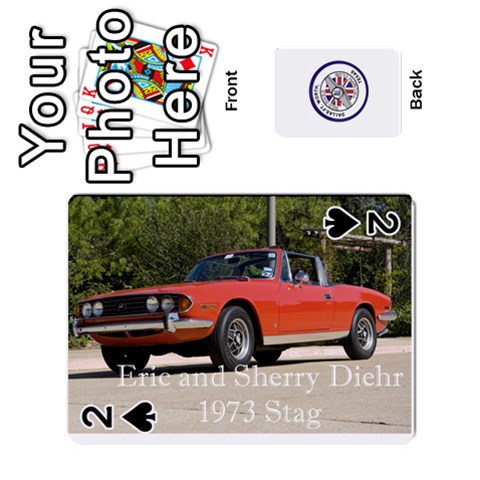 Triumph Cards By Terry Front - Spade2