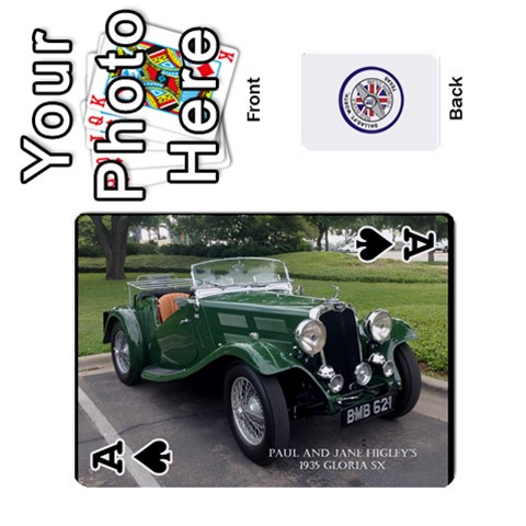 Ace Triumph Cards By Terry Front - SpadeA