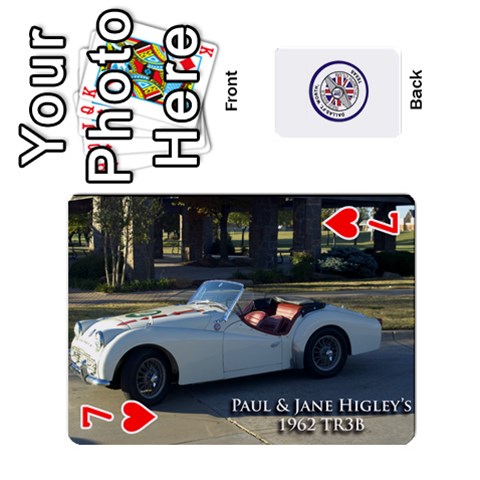 Triumph Cards By Terry Front - Heart7