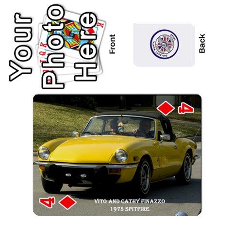 Triumph Cards By Terry Front - Diamond4